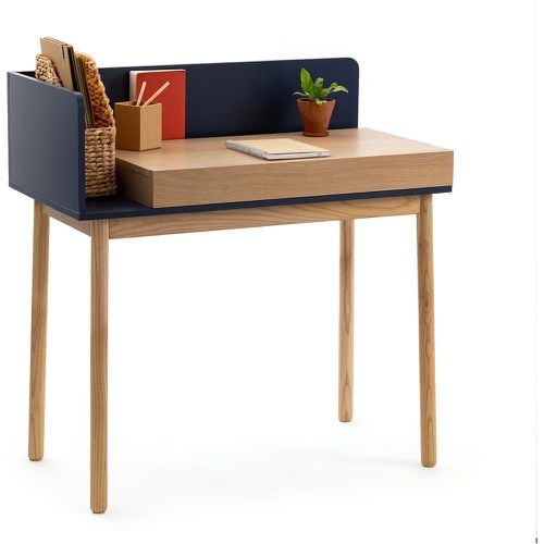 Graphy 1-Drawer Oak Veneer Desk - LA REDOUTE INTERIEURS - Modalova