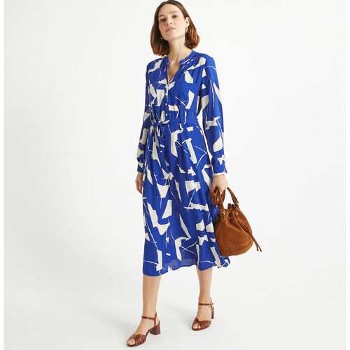 Graphic Print Midi Dress - Anne weyburn - Modalova