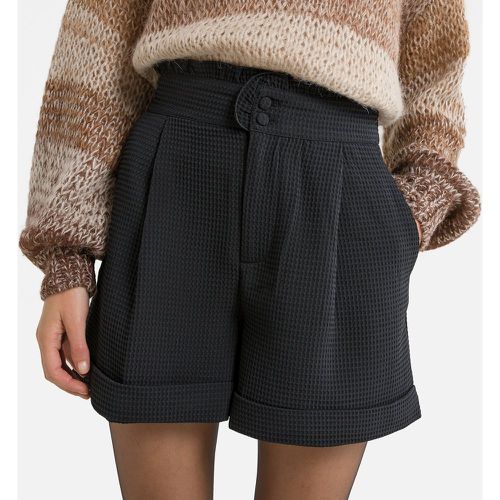 Waffle Knit Shorts with High Waist - Only - Modalova