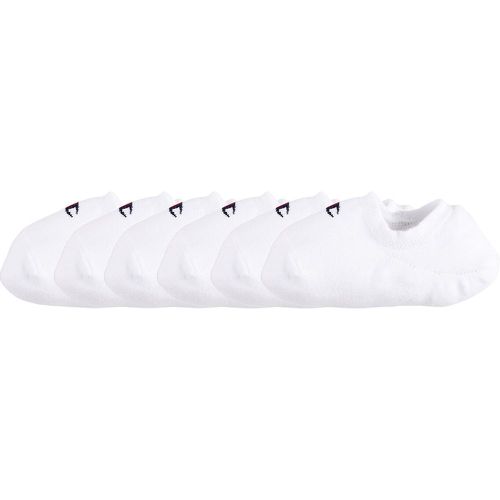 Pack of 6 Pairs of Invisible Socks in Cotton Mix - Champion - Modalova