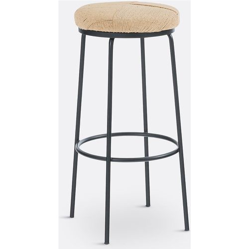 Medin Cord and Metal Bar Stool - LA REDOUTE INTERIEURS - Modalova