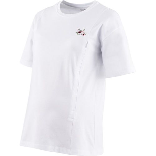 Cotton Maternity/Nursing T-Shirt with Embroidery - LA REDOUTE COLLECTIONS - Modalova