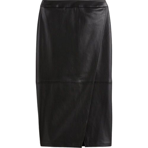 Straight Maxi Skirt in Faux Leather - LA REDOUTE COLLECTIONS - Modalova