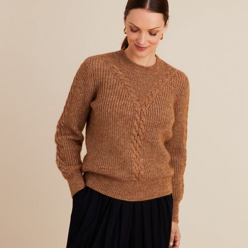 Recycled Ribbed Jumper with Metallic Thread - Anne weyburn - Modalova