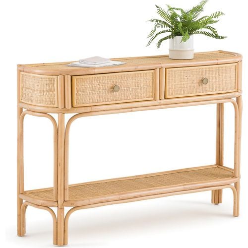 Ladara Rattan Console Table with Drawers - LA REDOUTE INTERIEURS - Modalova