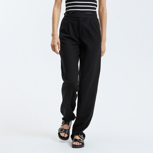 Linen Mix Trousers with High Waist - Only Tall - Modalova