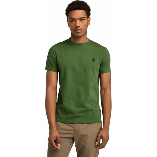 Dunstan River Cotton T-Shirt in Slim Fit with Crew Neck - Timberland - Modalova