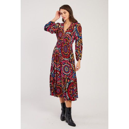 Babou Midi Dress in Tribal Print - DERHY - Modalova