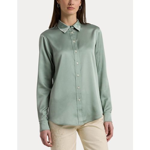 Jamelko Satin Shirt with Long Sleeves - Lauren Ralph Lauren - Modalova