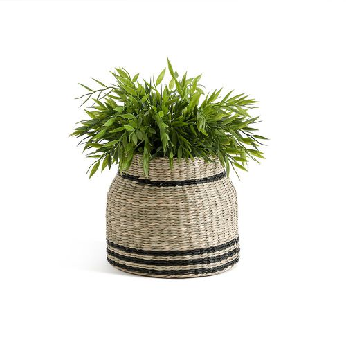 Mila 19.5cm Diameter Woven Straw Pot - LA REDOUTE INTERIEURS - Modalova