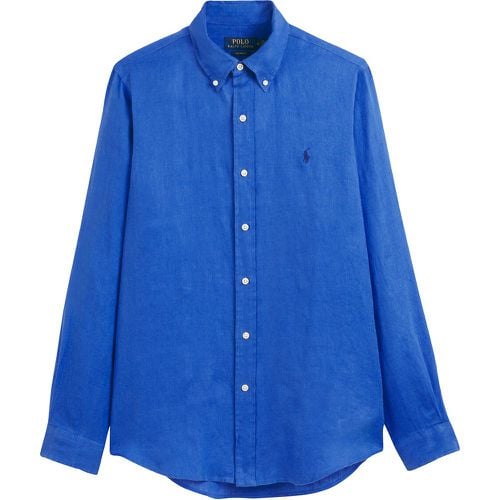 Linen Regular Fit Shirt with Long Sleeves - Polo Ralph Lauren - Modalova