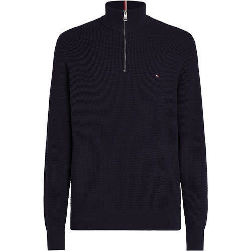 Cotton Half Zip Jumper - Tommy Hilfiger - Modalova