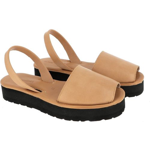 Avarca Platja Plateforme Sandals in Leather - MINORQUINES - Modalova