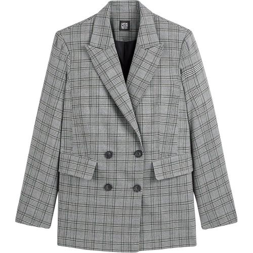 Oversize Blazer in Prince of Wales Check - LA REDOUTE COLLECTIONS - Modalova