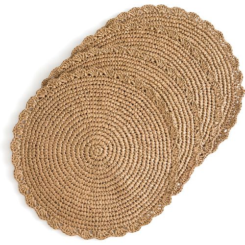 Set of 4 Solia Woven Paper Placemats - LA REDOUTE INTERIEURS - Modalova