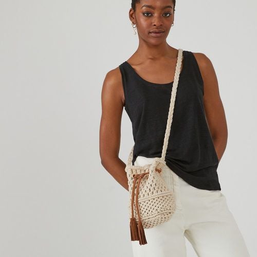 Cotton Macramé Bucket Bag - LA REDOUTE COLLECTIONS - Modalova