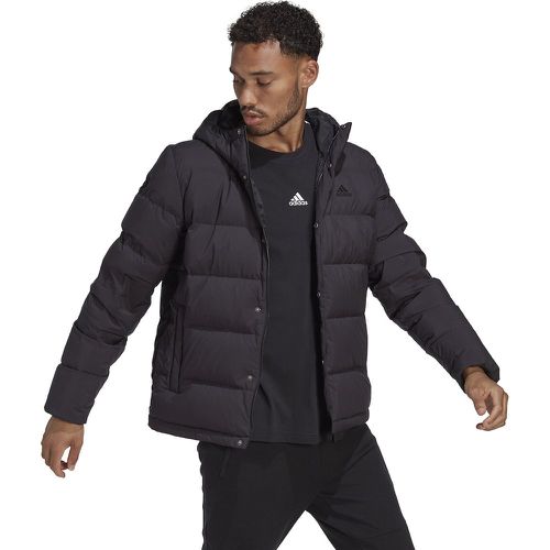 Small Logo Padded Puffer Jacket with Hood - ADIDAS SPORTSWEAR - Modalova