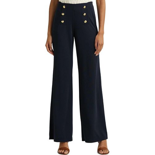 Corydon Wide Leg Sailor Trousers with High Waist - Lauren Ralph Lauren - Modalova