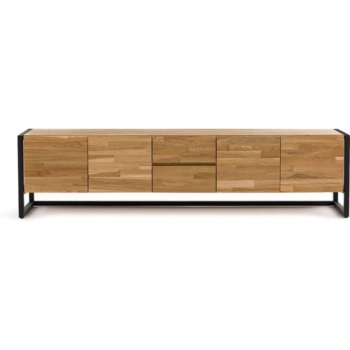 Hiba 200cm Solid & Metal HiFi TV Cabinet - LA REDOUTE INTERIEURS - Modalova