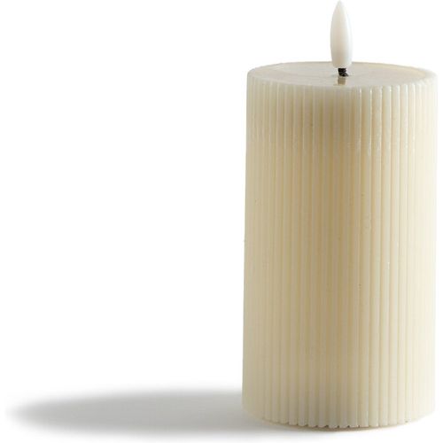 Caspar 15.5cm High Ribbed Wax LED Candle - LA REDOUTE INTERIEURS - Modalova