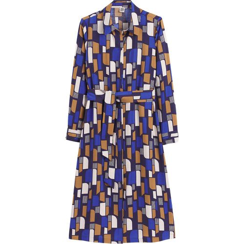 Graphic Print Shirt Dress - LA REDOUTE COLLECTIONS - Modalova