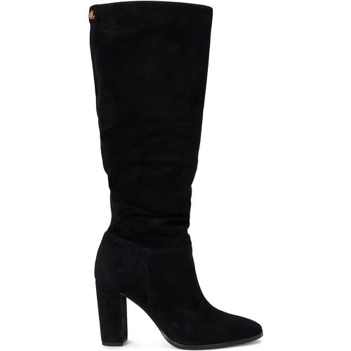 Artizan Knee-High Boots with High Block Heel - Lauren Ralph Lauren - Modalova