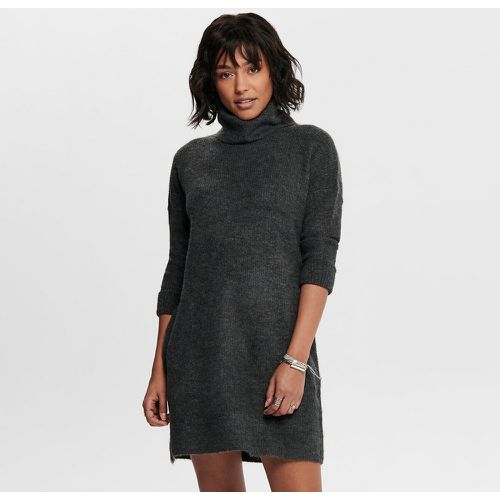 Turtleneck Jumper Dress in Chunky Knit - Only - Modalova