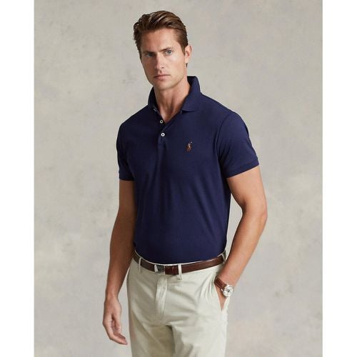 Interlock Cotton Polo Shirt in Custom Fit - Polo Ralph Lauren - Modalova