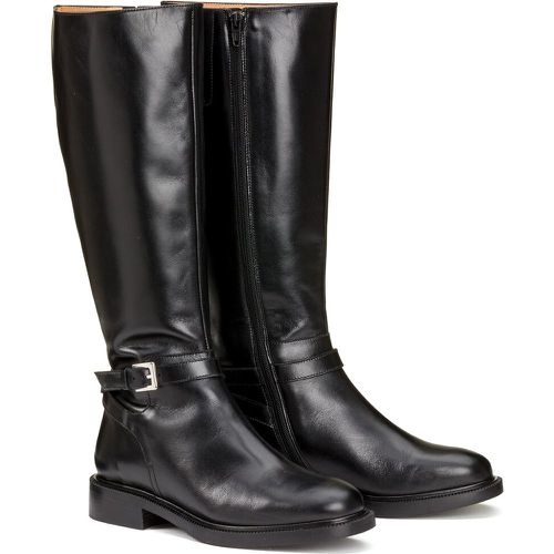 Leather Riding Boots with Buckle Detail - LA REDOUTE COLLECTIONS - Modalova