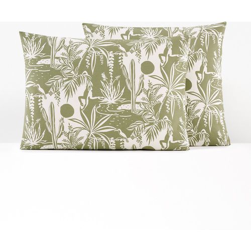 Feodor Jungle 100% Cotton Percale 200 Thread Count Pillowcase - LA REDOUTE INTERIEURS - Modalova