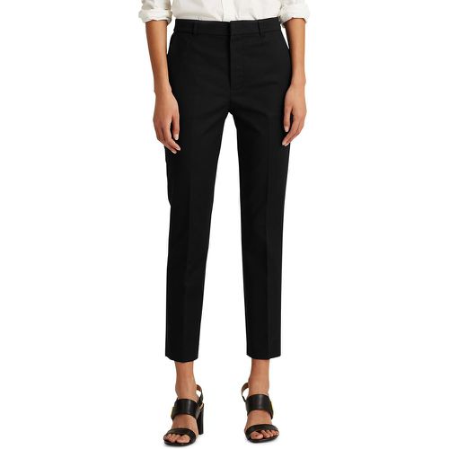 Ankle Grazer Cigarette Trousers in Cotton - Lauren Ralph Lauren - Modalova