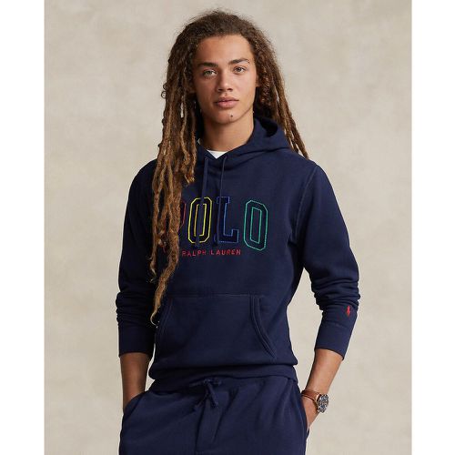 Embroidered Logo Hoodie in Cotton Mix - Polo Ralph Lauren - Modalova