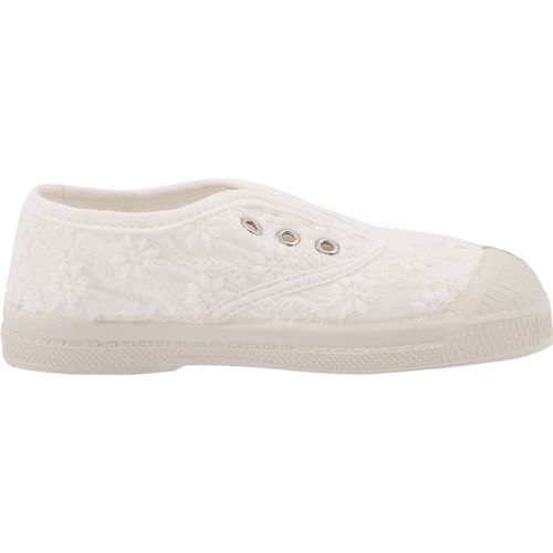 Broderie Anglaise Canvas Trainers - Bensimon - Modalova