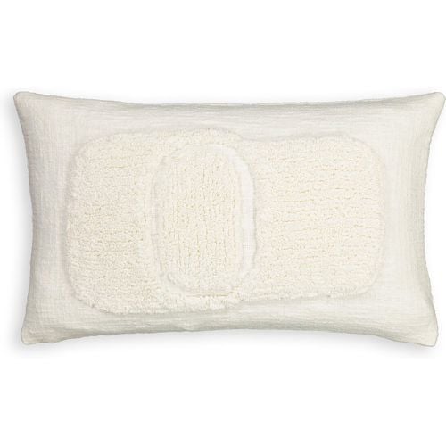 Slow Rectangular Bouclette 100% Cotton Cushion Cover - LA REDOUTE INTERIEURS - Modalova