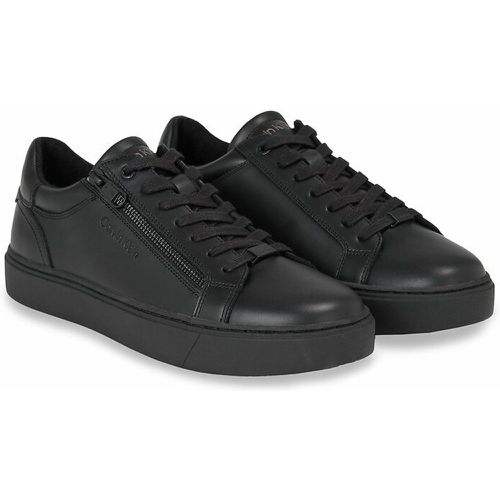 Leather Zipped Trainers - Calvin Klein - Modalova