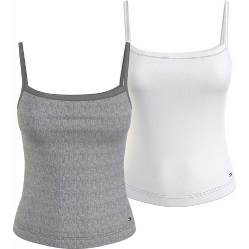 Pack of 2 Premium Essentials Vest Tops in Cotton - Tommy Hilfiger - Modalova