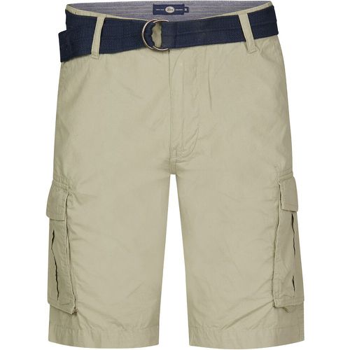 Cotton Cargo Shorts with Belt - PETROL INDUSTRIES - Modalova