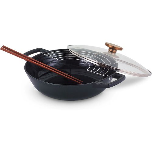 Nori 2-Handled Cast Iron Wok - Beka - Modalova