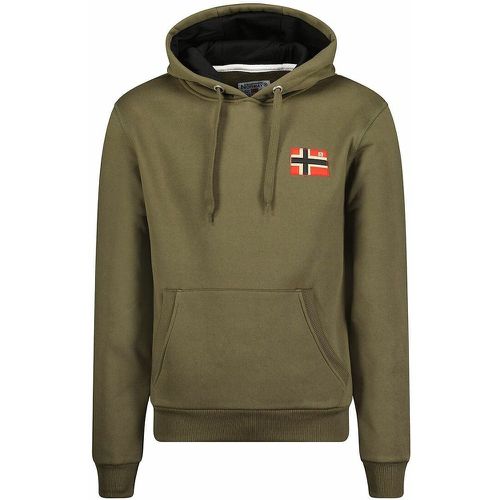 Fondant Logo Print Hoodie - geographical norway - Modalova