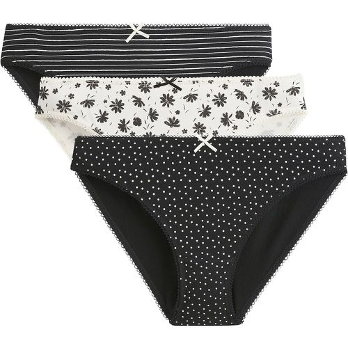 Pack of 3 Knickers in Cotton - LA REDOUTE COLLECTIONS - Modalova