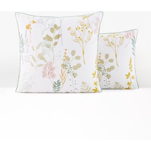 Herbarium Floral 100% Cotton Percale 200 Thread Count Pillowcase - LA REDOUTE INTERIEURS - Modalova