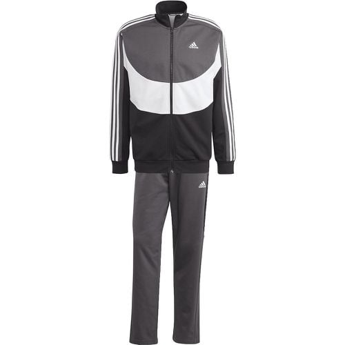 Colour Block Tracksuit in Cotton Mix - adidas performance - Modalova