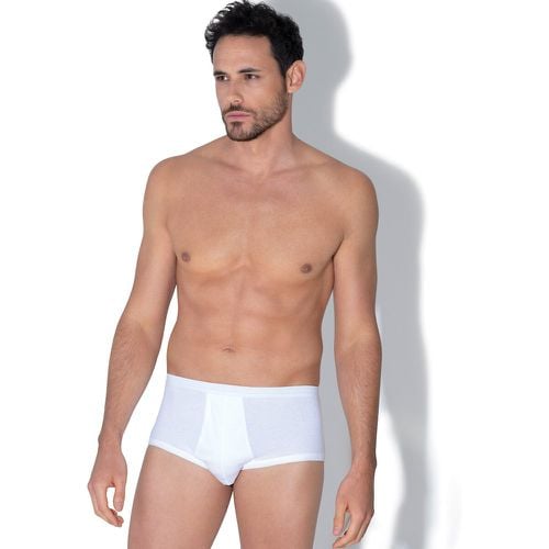 Cotton Briefs with High Waist - Eminence - Modalova