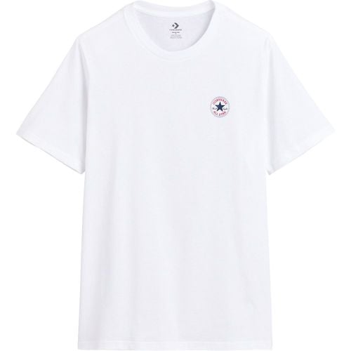 Chuck Patch T-Shirt with Small Logo Print and Short Sleeves - Converse - Modalova