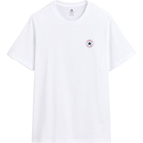 Chuck Patch T-Shirt with Small Logo Print and Short Sleeves - Converse - Modalova