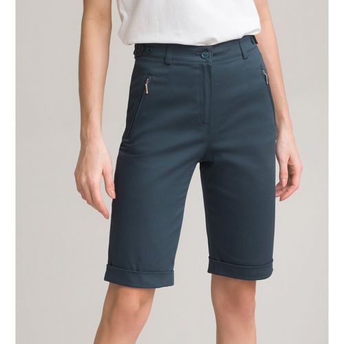 Stretch Cotton Bermuda Shorts - Anne weyburn - Modalova