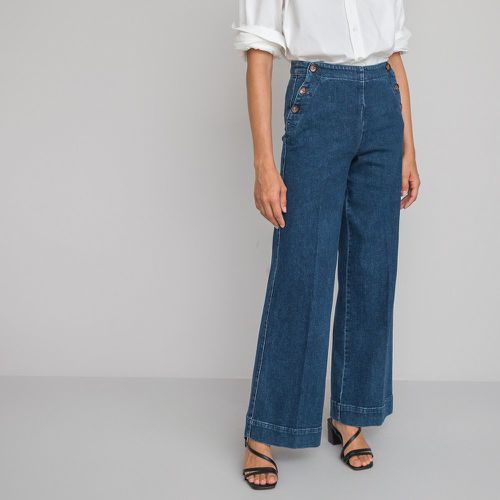 Wide Leg Sailor Jeans with High Waist, Length 31.5" - LA REDOUTE COLLECTIONS - Modalova