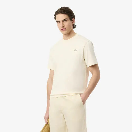 Thick Jersey T-Shirt with Embroidered Logo - Lacoste - Modalova