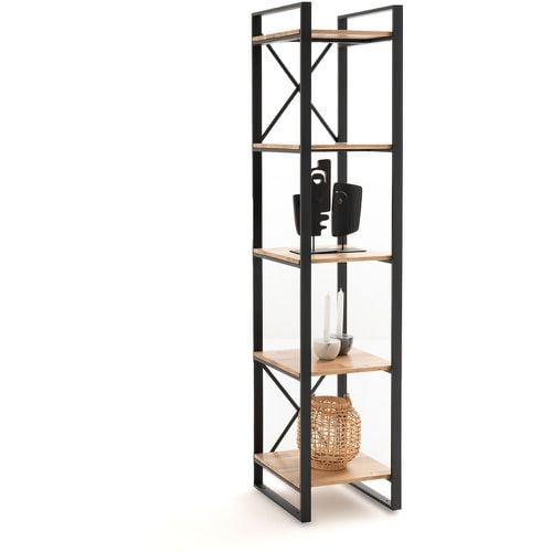 Hiba Large Solid Oak and Steel Shelving Unit - LA REDOUTE INTERIEURS - Modalova