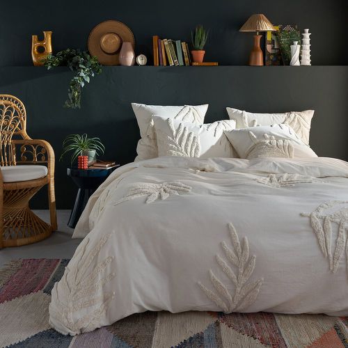 Jobe Tufted Palm 100% Cotton Duvet Cover - LA REDOUTE INTERIEURS - Modalova